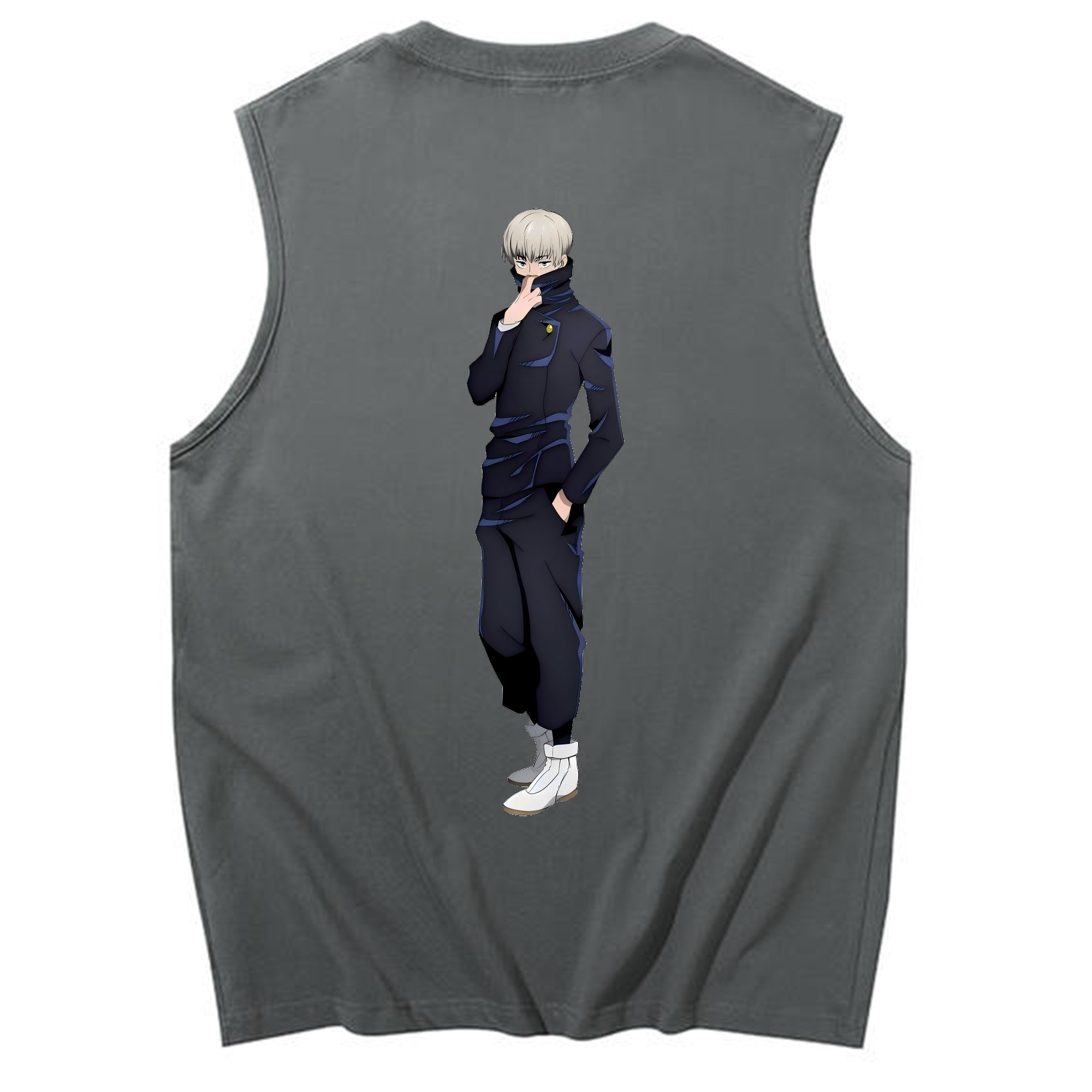 （画像用） 呪術廻戦 Jujutsu Kaisen コットン100％タンクトップ（背面プリント）